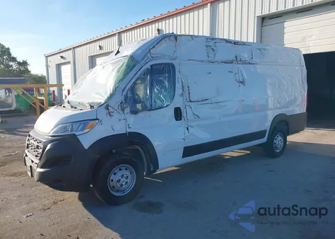2023 Ram Promaster 3500 Cargo Van High Roof 159 Wb Ext from USA, damaged, VIN 3C6MRVJG3PE582815